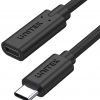 Przedłużacz Unitek C14086BK USB-C 10Gbps 4K, PD 100W 1,5m