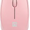 MYSZ NATEC STORK BEZPRZEWODOWA 1600DPI RÓŻOWA OPTYCZNA USB