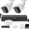 ZESTAW 2 Kamery IP Dahua 6mpx IPC-HFW1639TC-A-IL-0280B-S6 + DYSK 1TB