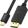 Unitek Y-C611BK przewód miniDisplayport/Displayport M/M 2m