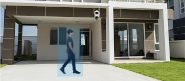 Kamera IP EasyCam obrotowa zewnętrzna dual WiFi 4MP (2MP + 2MP) 4x zoom Tuya EC-2x2PTZ8DL-N