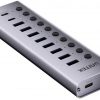 Unitek Hub USB C/USB A 10w1 5Gbps z włącznikami portów