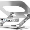 Unitek Podstawka pod laptop z odłączanym hubem USB-C HDMI 1,4, 4K PD 100W