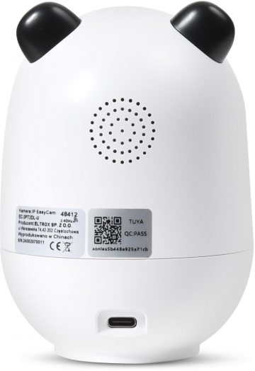 Kamera IP EasyCam wewnętrzna obrotowa EC-3PT2DL-U z kartą pamięci 64GB