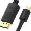 Unitek Y-C611BK przewód miniDisplayport/Displayport M/M 2m
