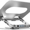 Unitek Podstawka pod laptop z odłączanym hubem USB-C HDMI 1,4, 4K PD 100W