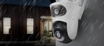 Kamera IP EasyCam obrotowa zewnętrzna dual WiFi 8MP (4MP+4MP) Tuya EC-4x4PTZ8L8IR