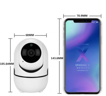 Kamera IP EasyCam obrotowa wewnętrzna WiFi Tuya 4MP EC-4WD6IR-C