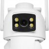 Kamera IP EasyCam obrotowa zewnętrzna dual WiFi 4MP (2MP + 2MP) 4x zoom Tuya EC-2x2PTZ8DL-N